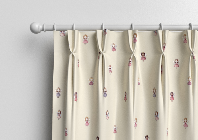 Fairy Cakes, Fairy Friends Sponge - Made to Measure Curtains - Image 10